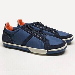 PLAE Prospect Casual Shoes Sneakers Men's 12 Denim Blue/Navy Nylon Suede